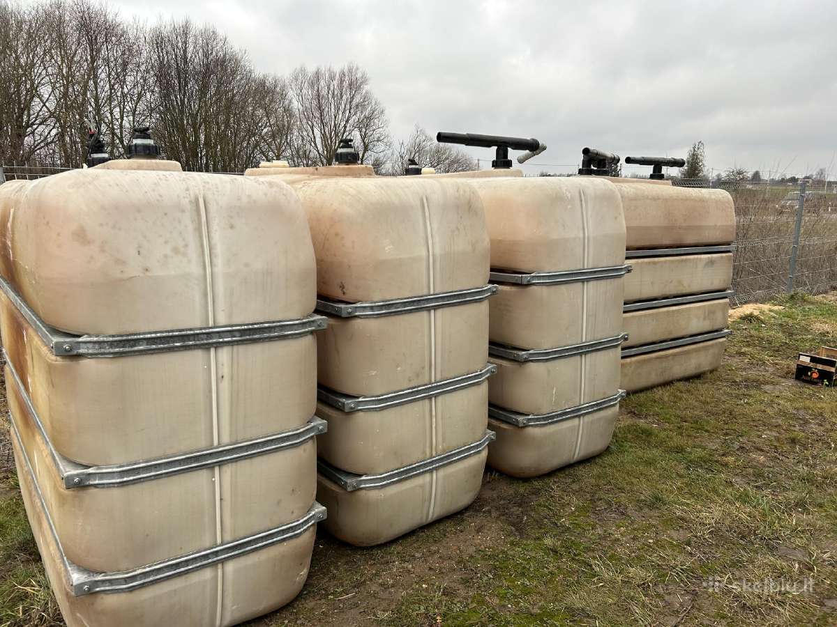 Talpos, bačkos skystam kurui vandeniui750-3000ltr - nuotraukos Nr. 17