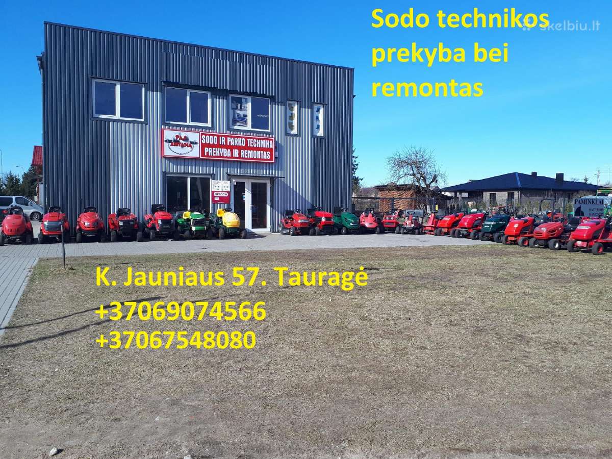 Akcija Naujas Sodo traktoriukas žoliapjovė - nuotraukos Nr. 9