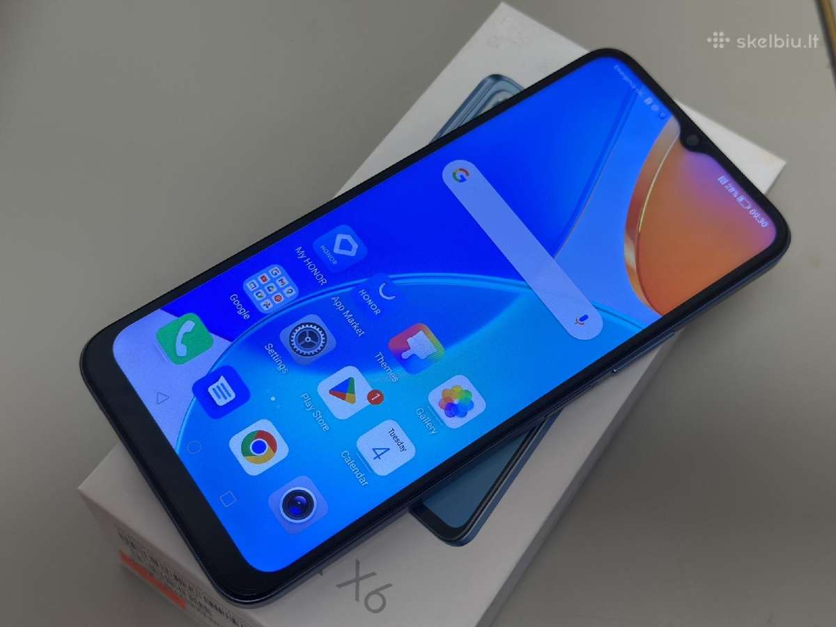 Honor X6 ekspozicinis su garantija, priedais