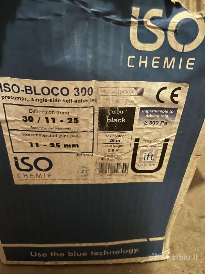 Iso bloco 300 premium edition sandarinimo juosta