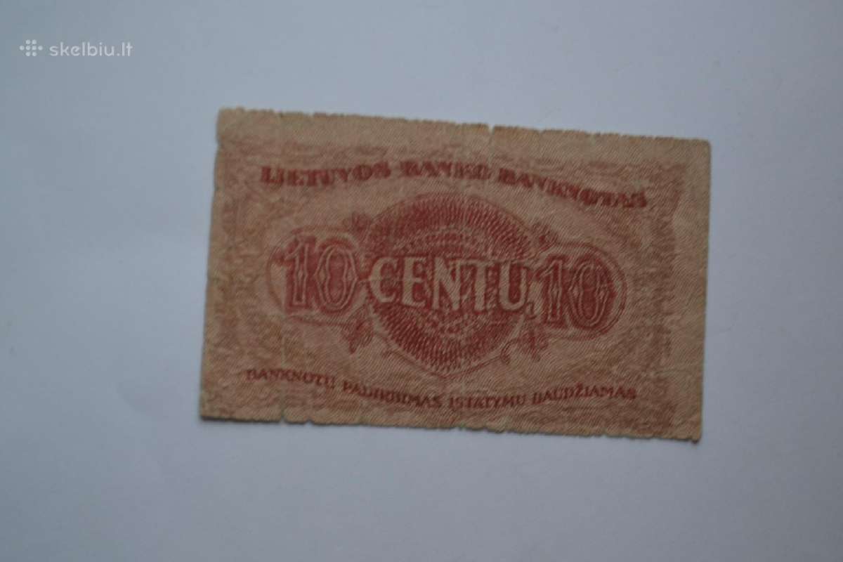 10 Centu 1922 m. - nuotraukos Nr. 2
