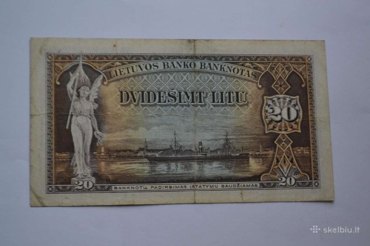 20 litu 1930 m. - nuotraukos Nr. 2