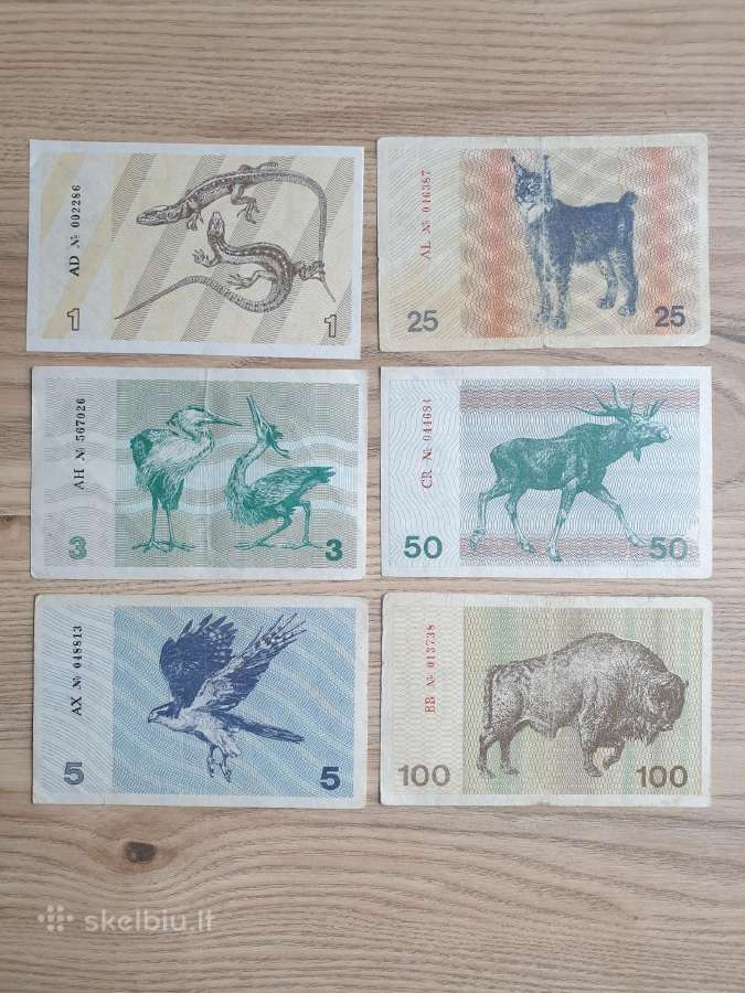1991 metų talonai be užrašo - nuotraukos Nr. 2