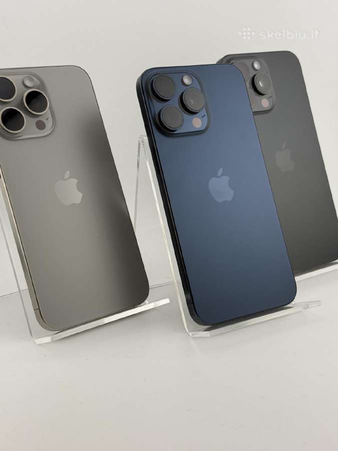 -iPhone 15 pro Max 256gb/512gb-kaip nauji- - nuotraukos Nr. 2