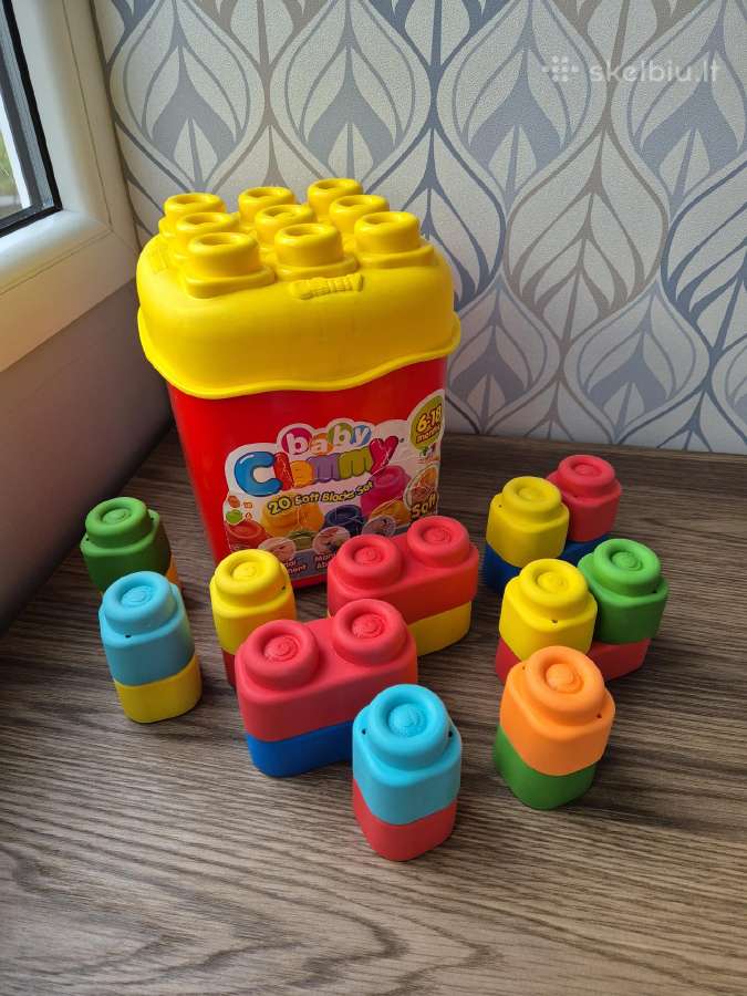 Clementoni baby clemmy minkštos kaladėlės