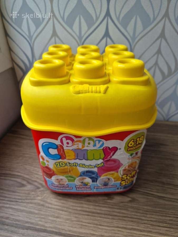 Clementoni baby clemmy minkštos kaladėlės - nuotraukos Nr. 4