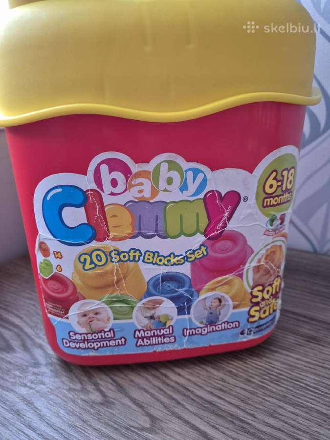 Clementoni baby clemmy minkštos kaladėlės - nuotraukos Nr. 5