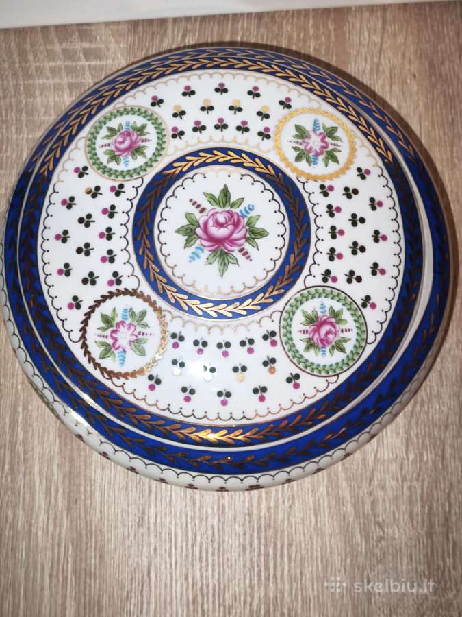Limoges indas, Varpas, Prespapjė, kiškis, vaza - nuotraukos Nr. 7