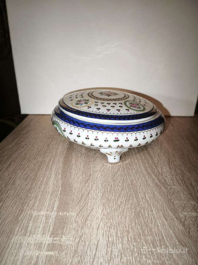 Limoges indas, Varpas, Prespapjė, kiškis, vaza - nuotraukos Nr. 8