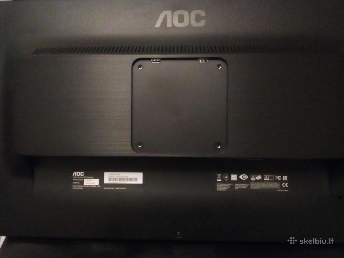 22" Aoc su Hdmi ir garsiakalbiais - nuotraukos Nr. 6