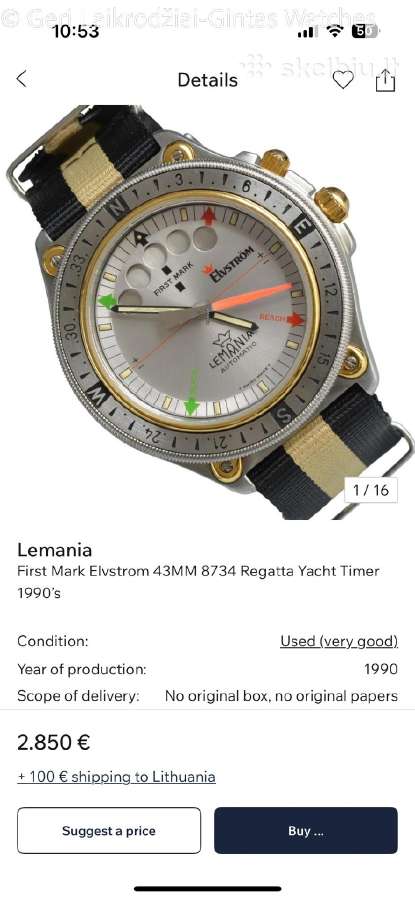 Lemania Automatic - nuotraukos Nr. 29