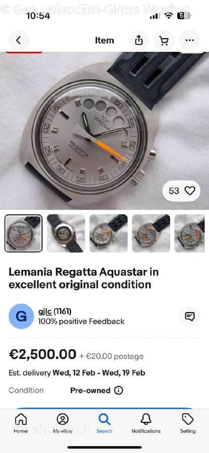 Lemania Automatic - nuotraukos Nr. 30