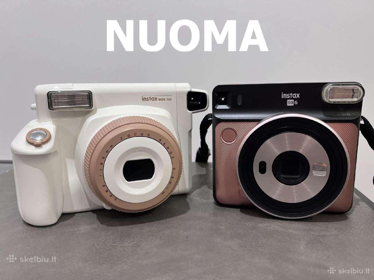 Momentinio fotoaparato nuoma Vilniuje - 15 Eur