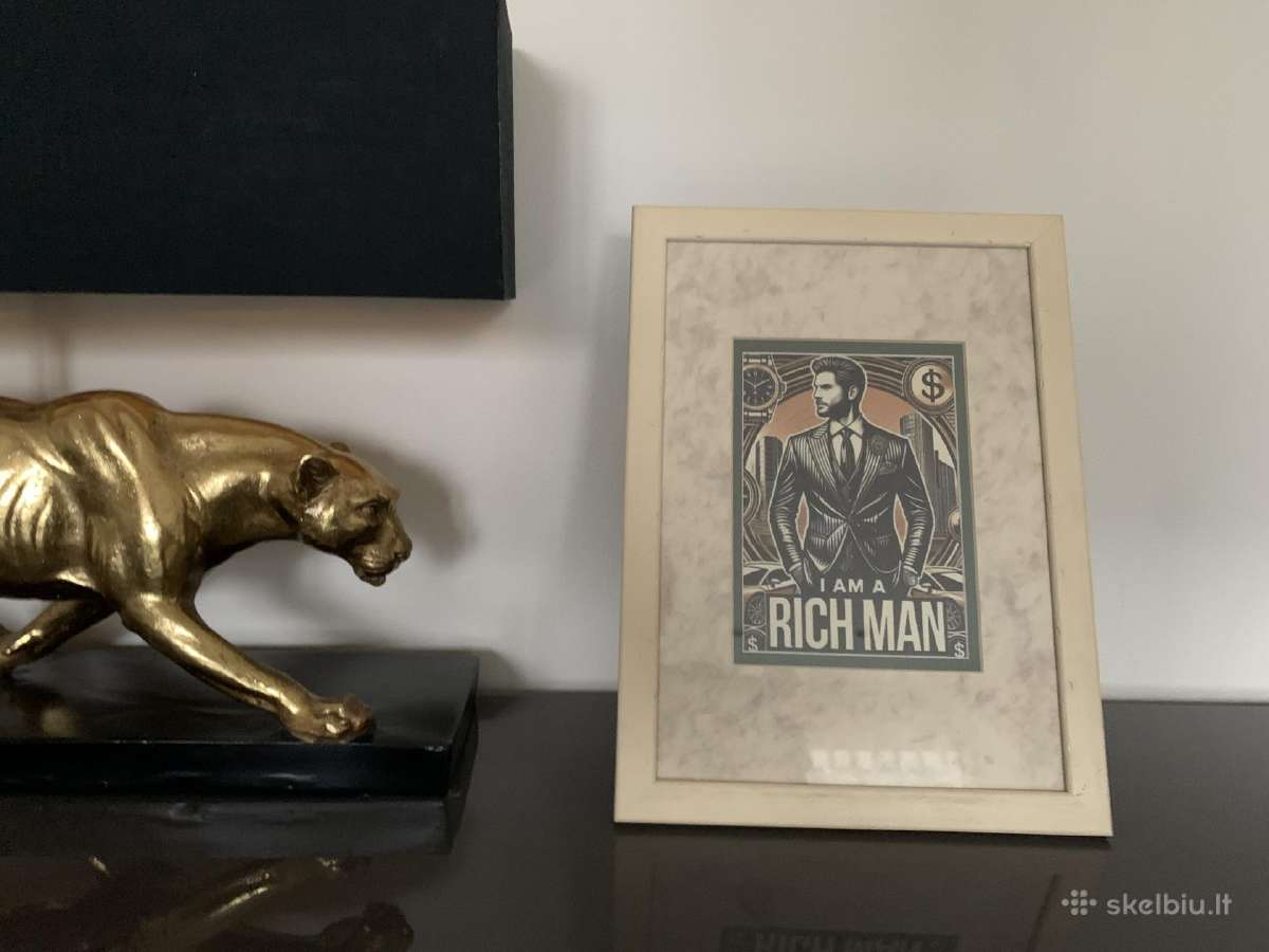 Reprodukcija I am a rich man - nuotraukos Nr. 6
