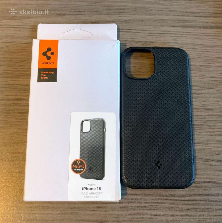 Spigen Mag Armor Magsafe dėklas skirtas iPhone 15 - nuotraukos Nr. 2