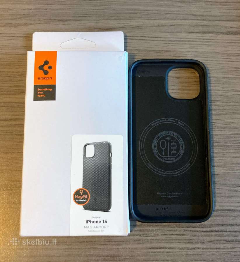 Spigen Mag Armor Magsafe dėklas skirtas iPhone 15 - nuotraukos Nr. 3