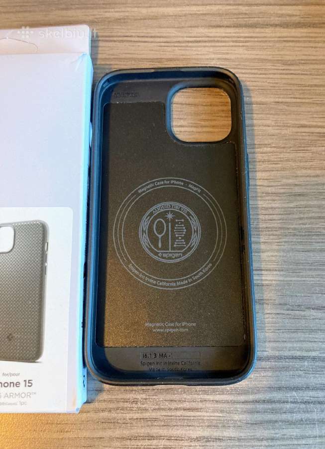 Spigen Mag Armor Magsafe dėklas skirtas iPhone 15 - nuotraukos Nr. 4