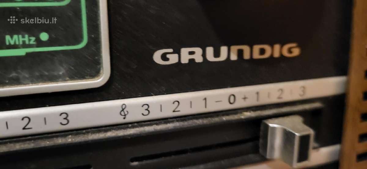 Retas senovinis Grundig stereo su patefonu - nuotraukos Nr. 3