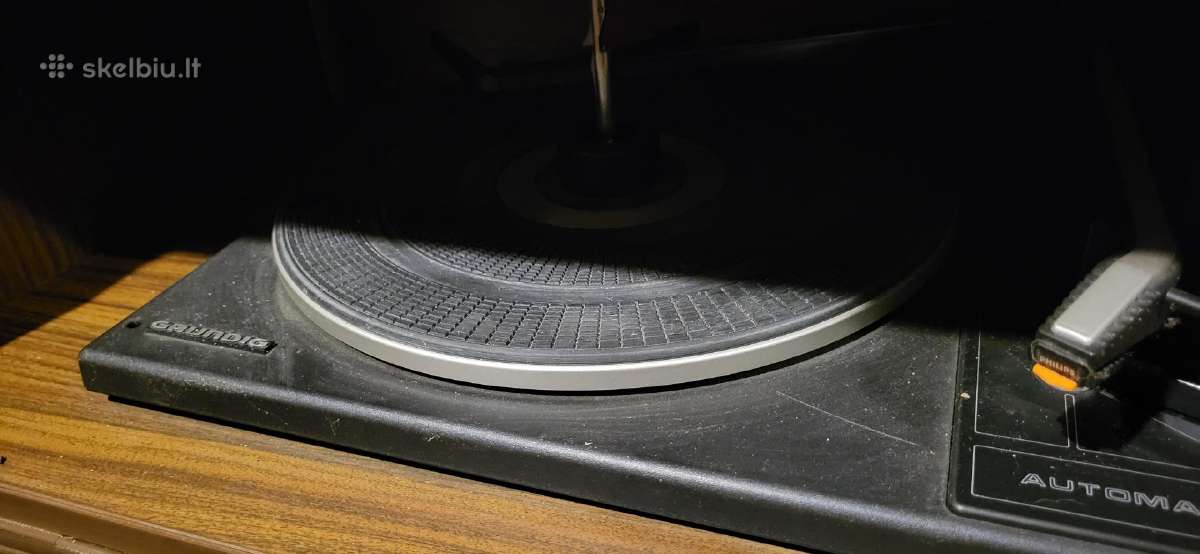 Retas senovinis Grundig stereo su patefonu - nuotraukos Nr. 5