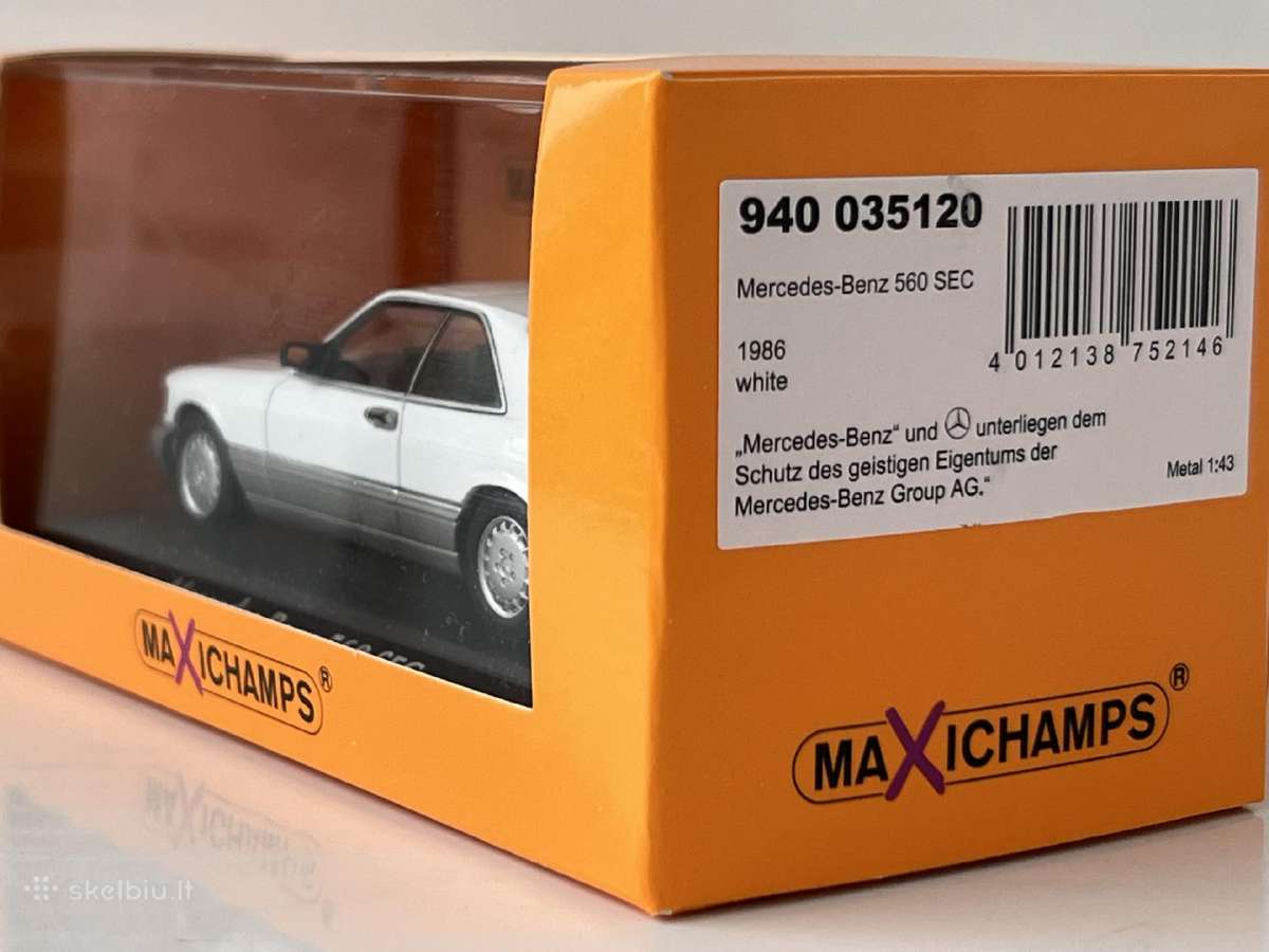 Mercedes Benz 560 Sec 1:43 - nuotraukos Nr. 10