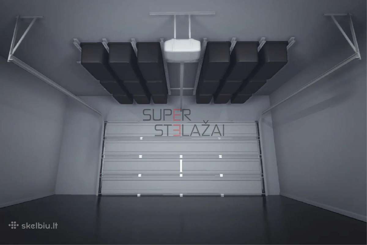 Sandėliavimo prie lubų sistema Super Upper Storage - nuotraukos Nr. 3