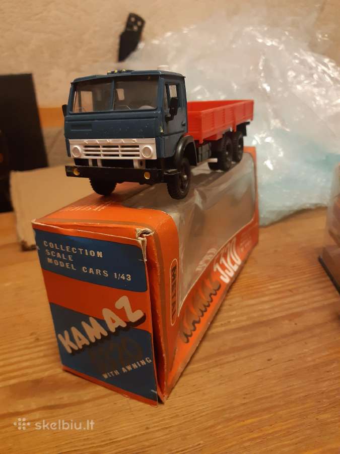 Kamaz-5320 Naujas Dėžutėje, metalinis, Ussr, 35eur - nuotraukos Nr. 4