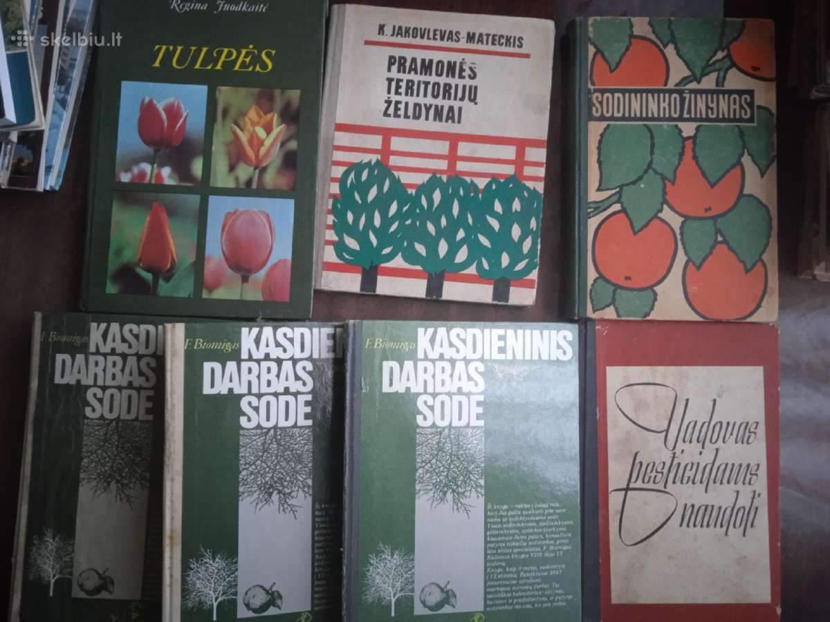 Knygos sodas darzas geles - nuotraukos Nr. 2