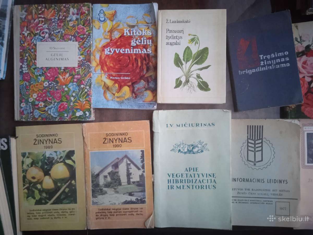 Knygos sodas darzas geles - nuotraukos Nr. 3