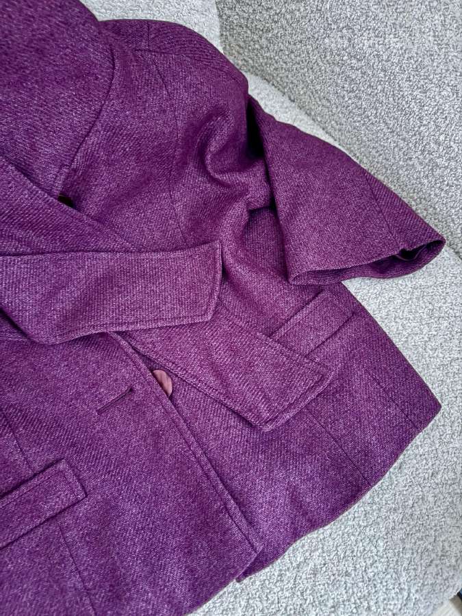 Vilnonis puspaltis su šaliku - nuotraukos Nr. 7