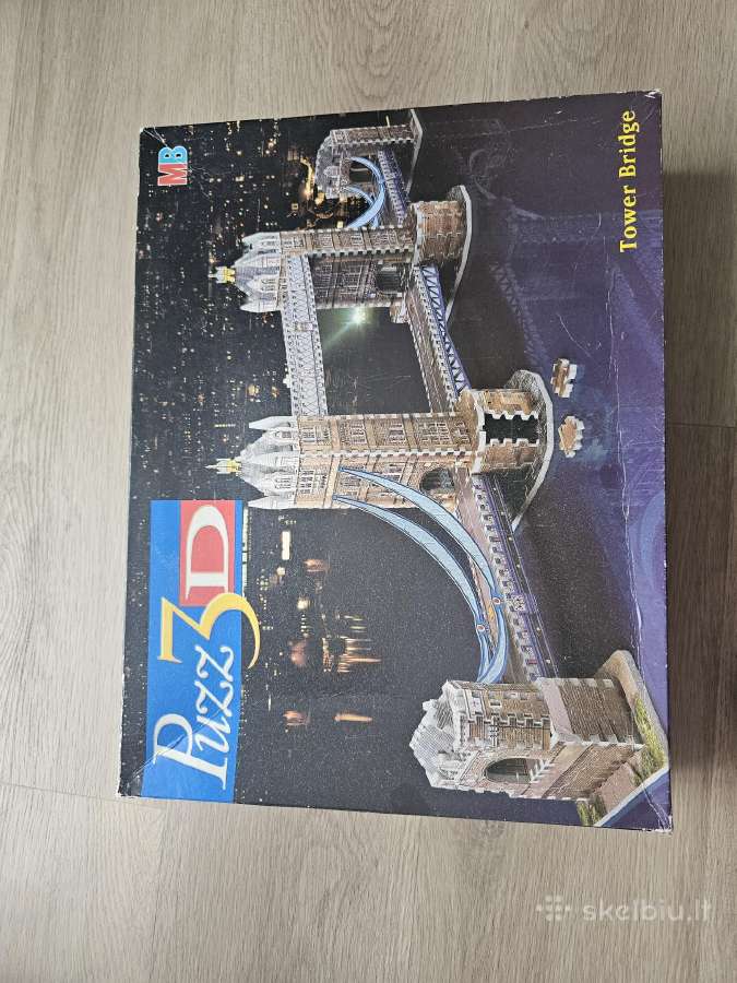 3D delionė tower bridge