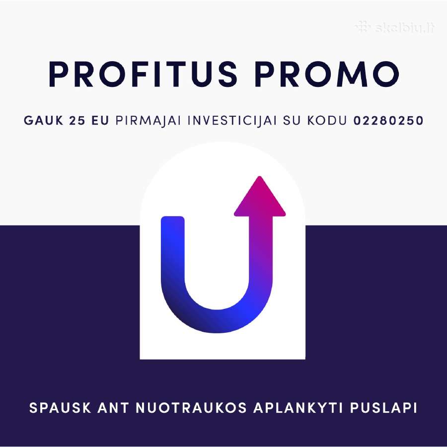 Profitus Nuolaidos Kodas (25eu kreditas)