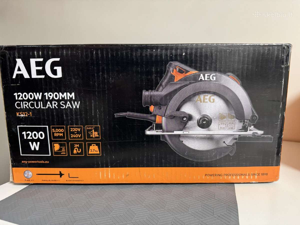 Diskinis pjūklas Aeg Ks 12-1, 4935472006