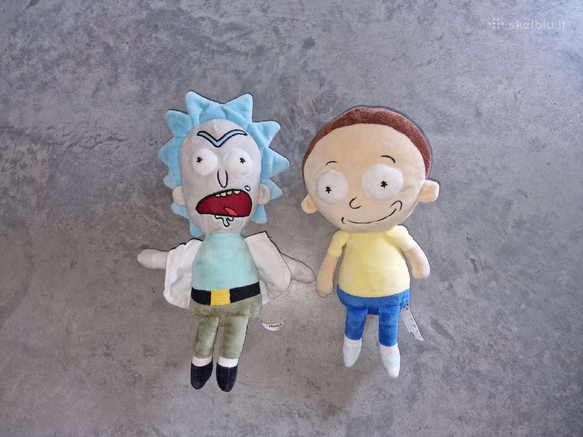 Rick & Morty minkštas žaislas