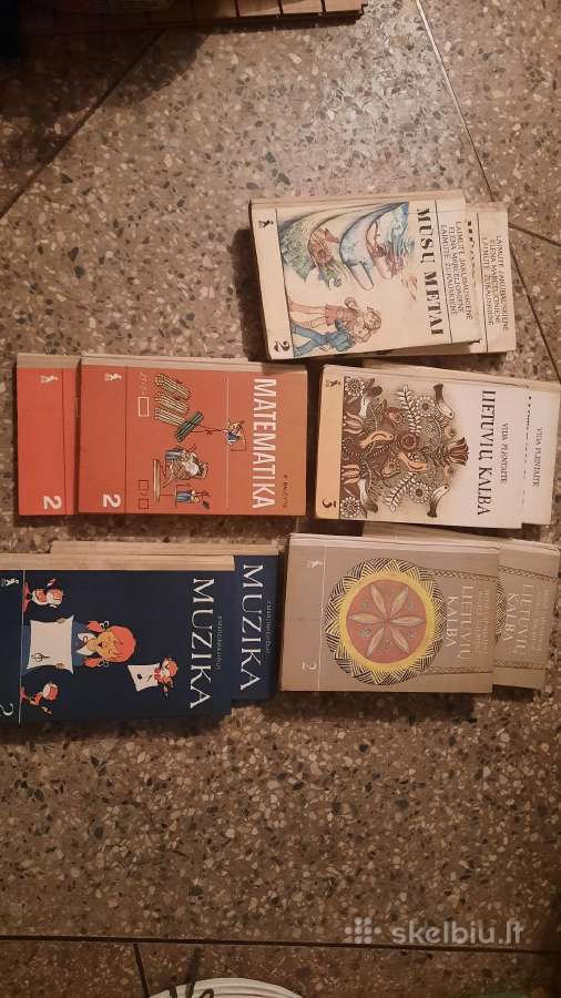 Mokykliniai vadovėliai - nuotraukos Nr. 2