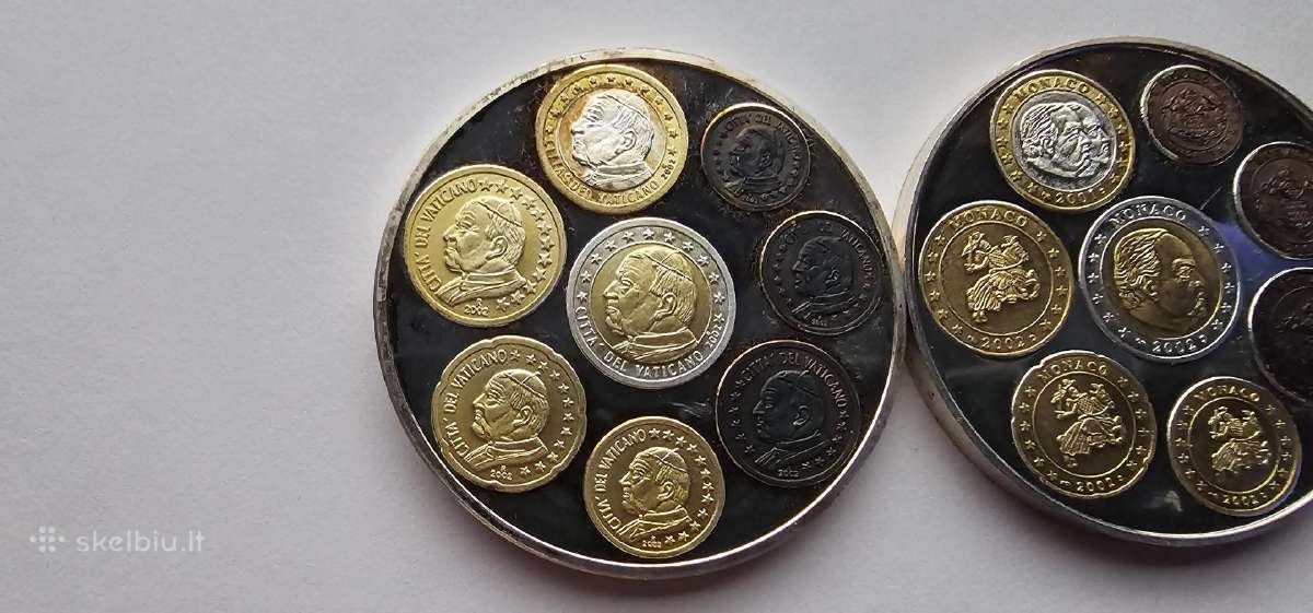 2002 3 oz Vatikanas Monakas San Marinas - nuotraukos Nr. 2