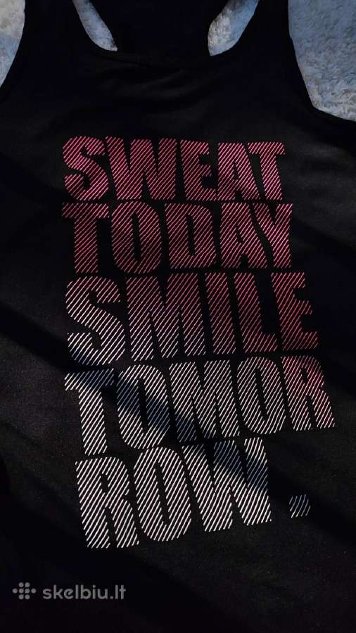 Sportinė palaidinė "Sweat today smile tomorrow" - nuotraukos Nr. 9