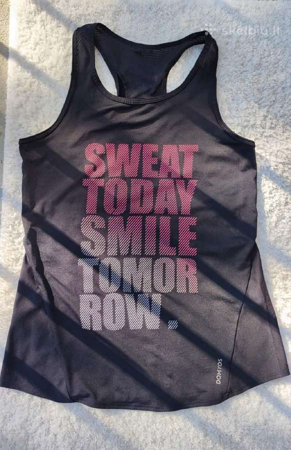 Sportinė palaidinė "Sweat today smile tomorrow" - nuotraukos Nr. 7
