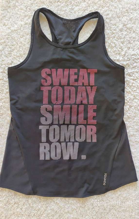 Sportinė palaidinė "Sweat today smile tomorrow" - nuotraukos Nr. 5