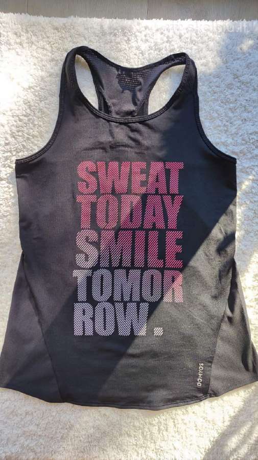 Sportinė palaidinė "Sweat today smile tomorrow" - nuotraukos Nr. 6