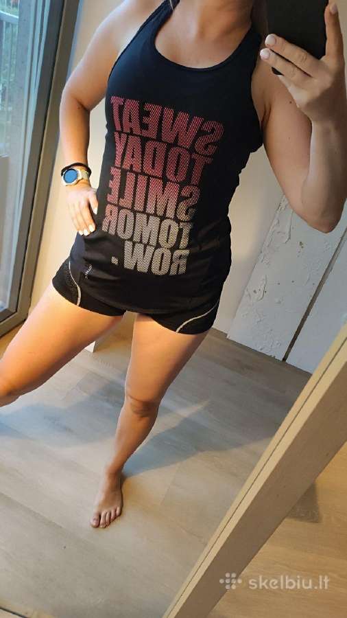 Sportinė palaidinė "Sweat today smile tomorrow" - nuotraukos Nr. 4