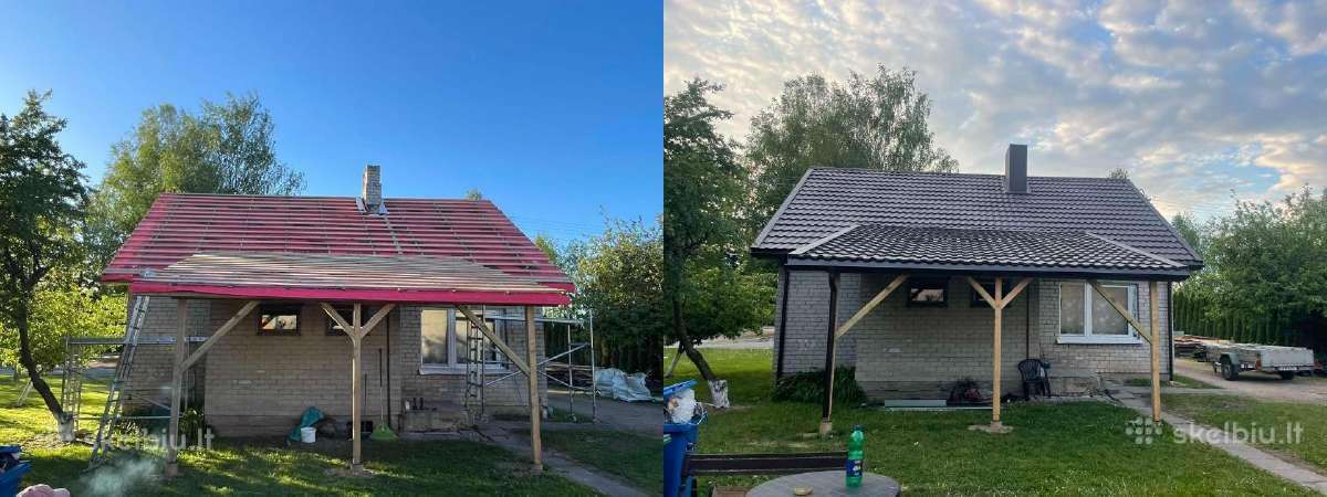 Ventiliuojamas, Struktūra, Fasadai, Skardinimas - nuotraukos Nr. 30