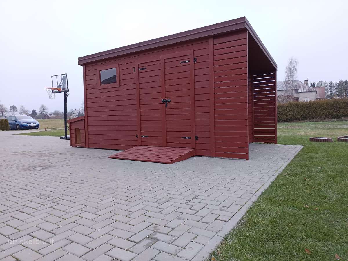 Lauko sandėliukai,pirtys,sodo ir vaikiški nameliai - nuotraukos Nr. 6