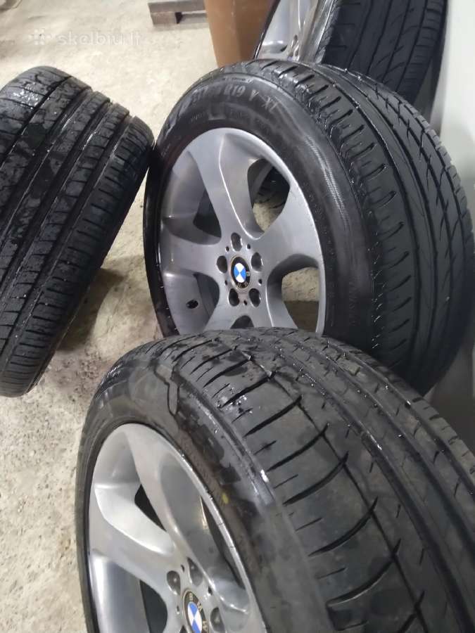 Siūlau Bmw X5 ratlankius su padangom. - nuotraukos Nr. 2