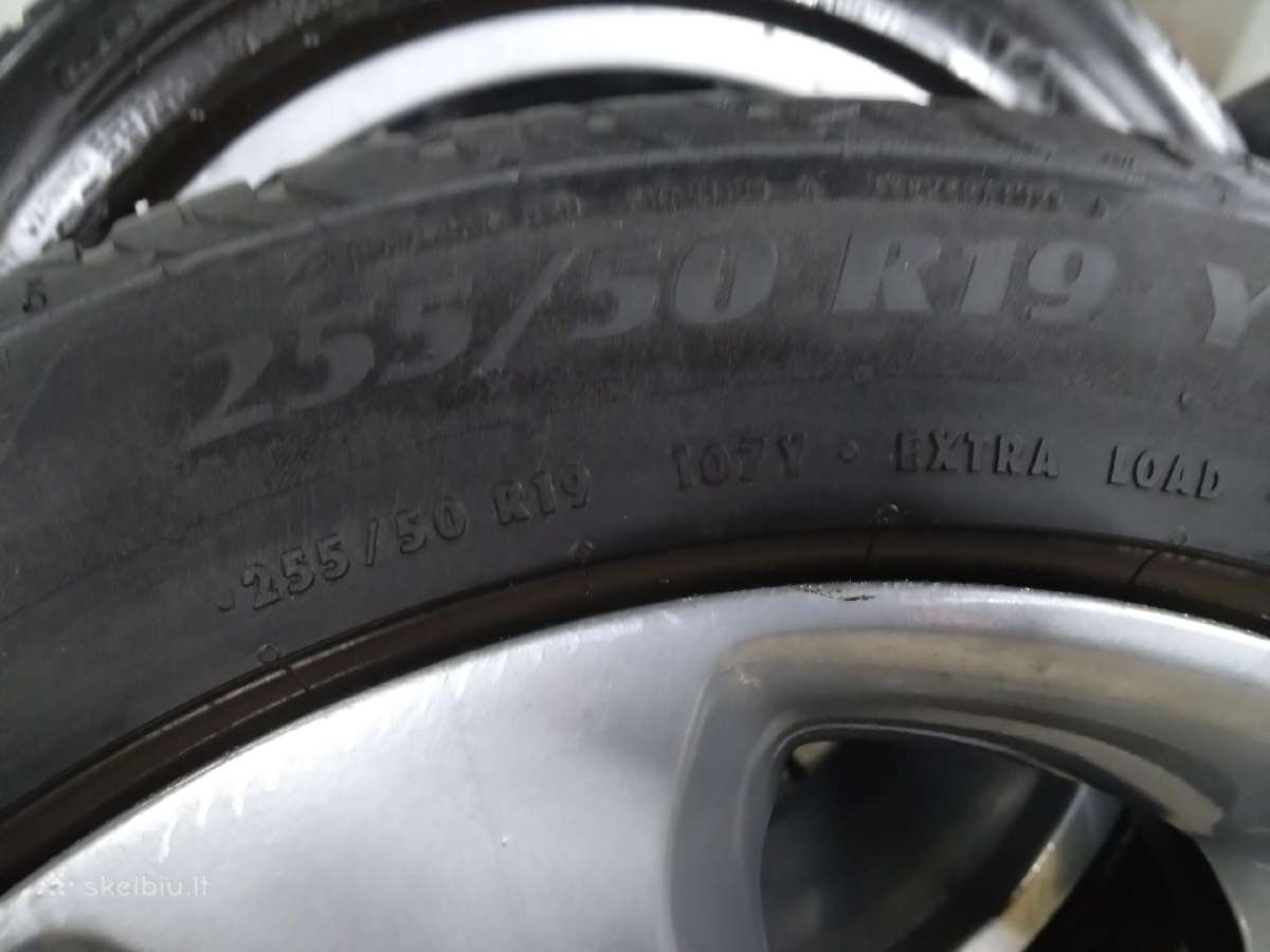 Siūlau Bmw X5 ratlankius su padangom. - nuotraukos Nr. 4