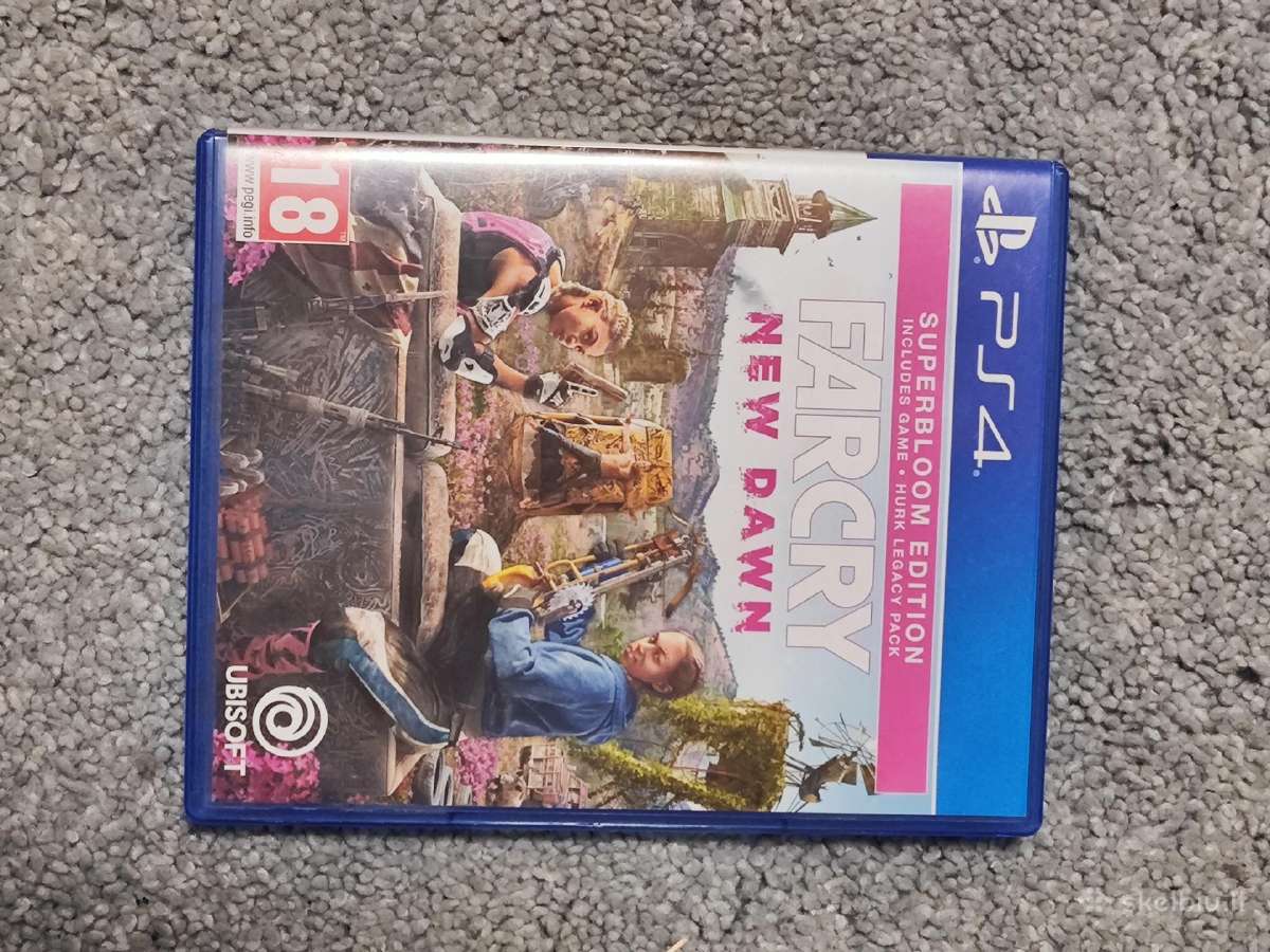 Ps4 "Horizon" ,"Farcry New Dawn" žaidimas diskas - nuotraukos Nr. 3