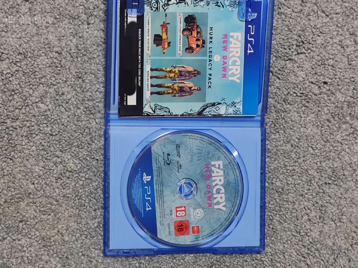 Ps4 "Horizon" ,"Farcry New Dawn" žaidimas diskas - nuotraukos Nr. 4