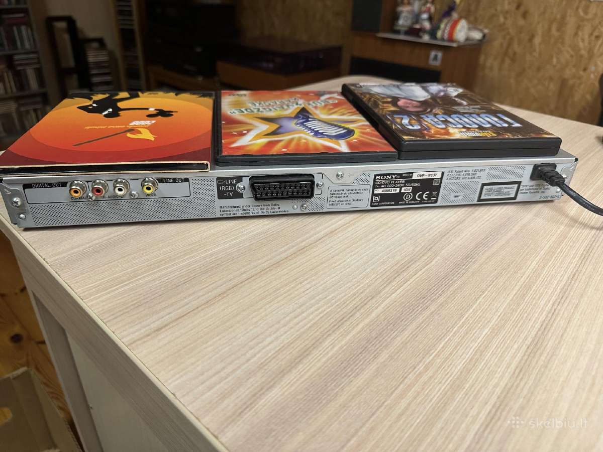 Sony Dvp-ns32 Dvd grotuvas ir 3 diskai - nuotraukos Nr. 2