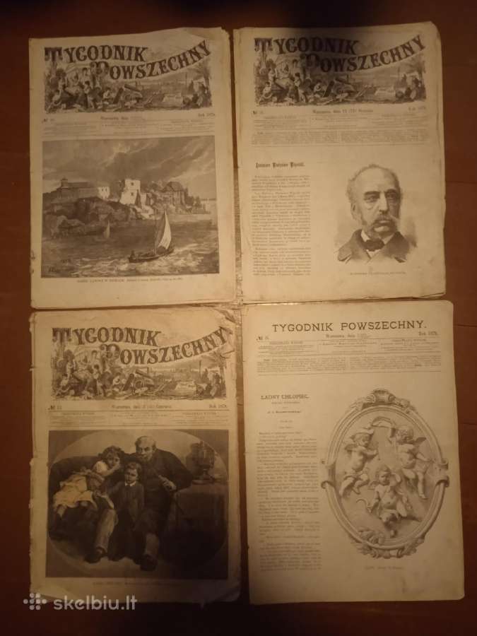 1879 metu laikrasciai su graviurom