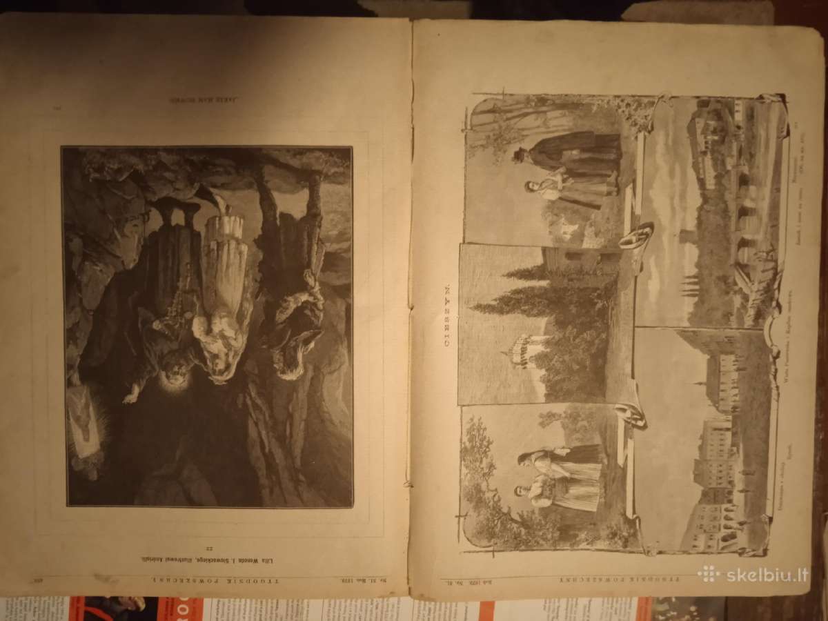 1879 metu laikrasciai su graviurom - nuotraukos Nr. 2