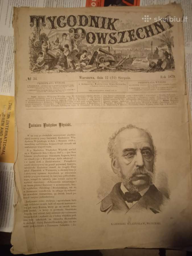 1879 metu laikrasciai su graviurom - nuotraukos Nr. 12